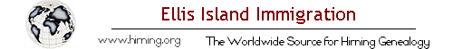 Ellis Island Immigration